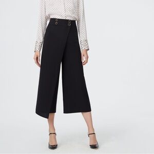 Club Monaco - Yolande High Waisted Cross Over Pant Trousers